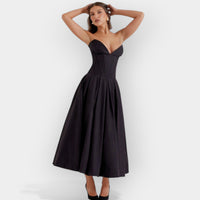 Inês | Elegant Pikk Print Dress