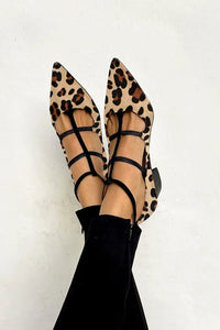 Bridget | Leopard Print Ballet Flats