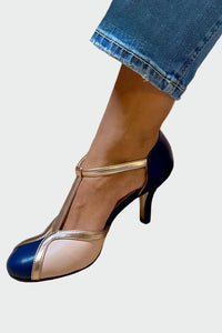 Juno | Retro T-Strap Sandals