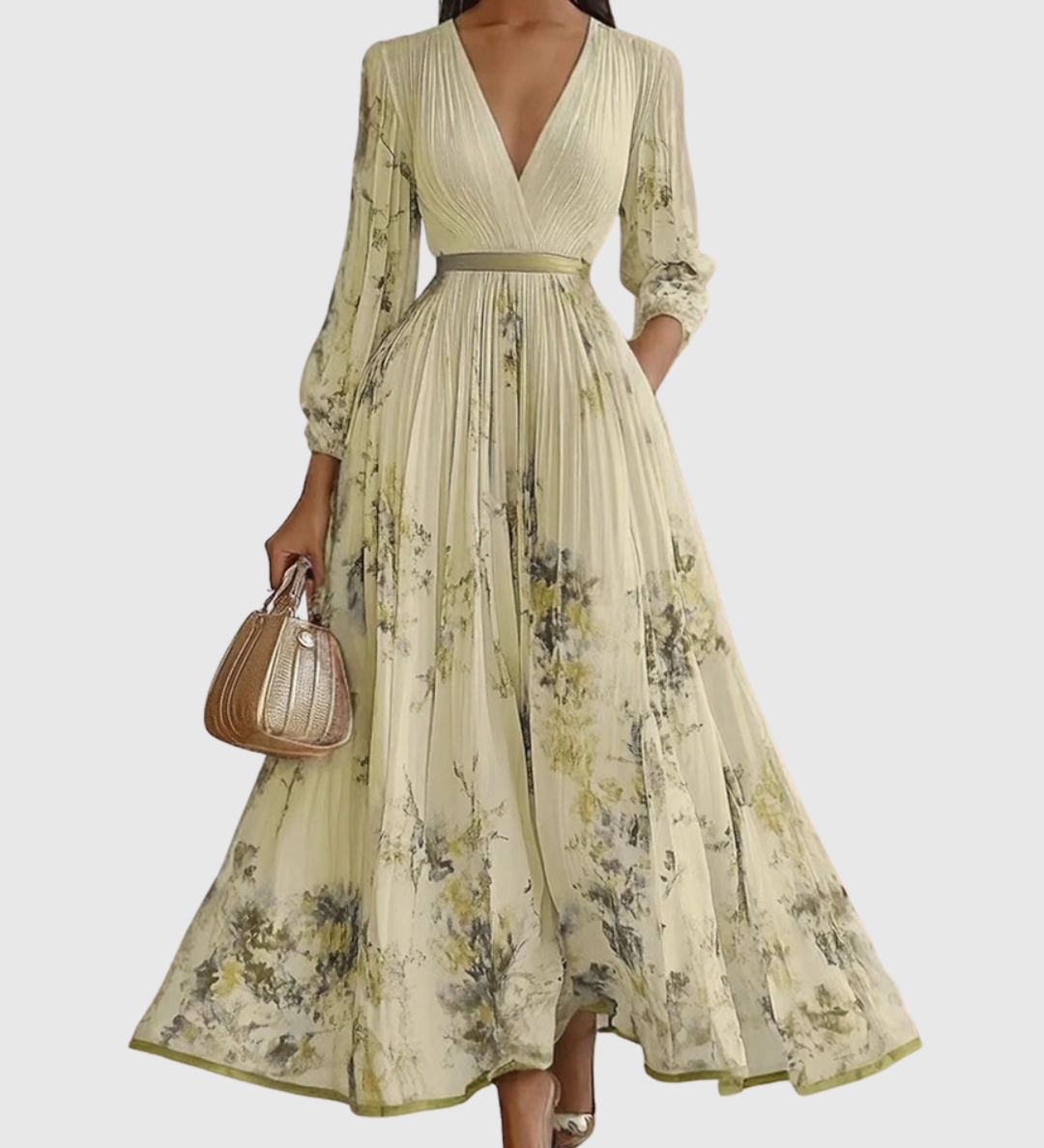 Siena | Elegantné plisované maxi šaty