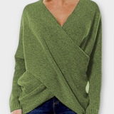 Heidi | Crossover Sweater