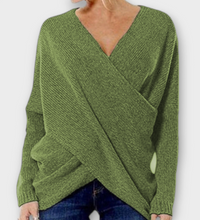 Heidi | Crossover Sweater