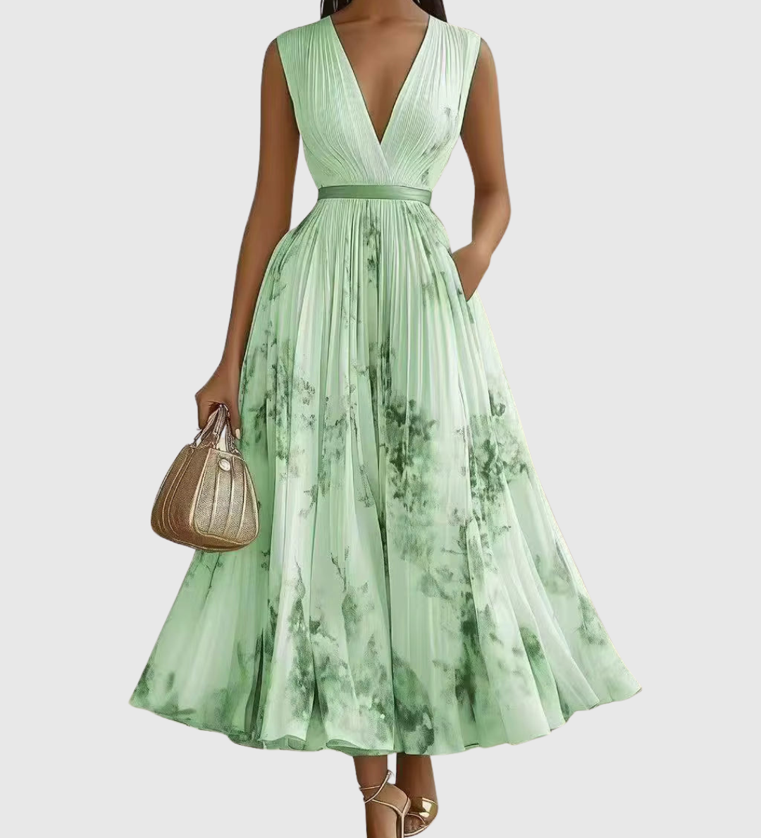 Siena | Elegantné plisované maxi šaty