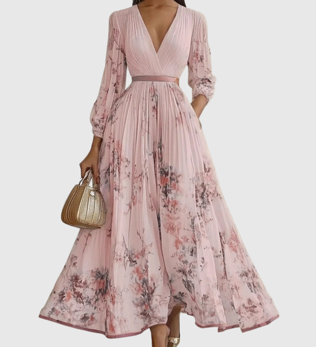 Siena | Elegantné plisované maxi šaty