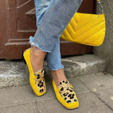 Stelle | Leopard Print Loafers