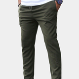 David | Ľahké prémiové nohavice slim fit