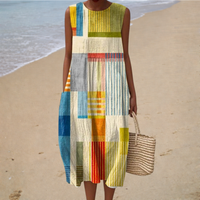 Comfortable Sleeveless Summer Dress