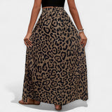 Isadora | Midi sukňa s leopardím vzorom