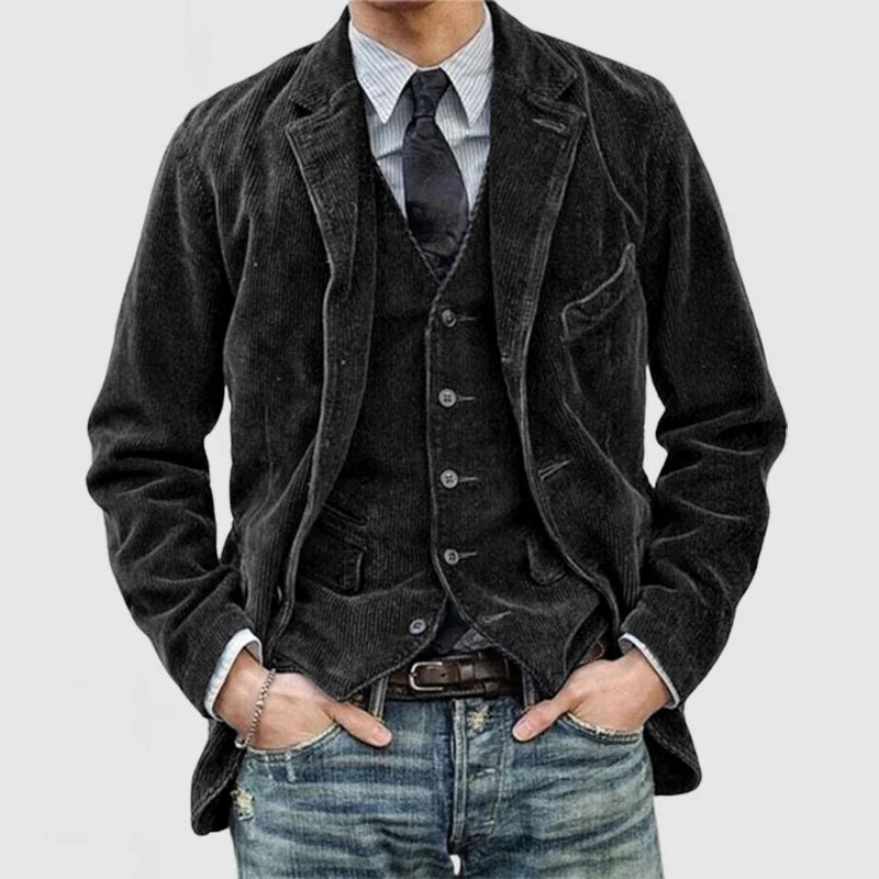 Benjamin | Elegantná vintage bunda s vestou