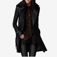 Carolina | Elegant Leather Blazer