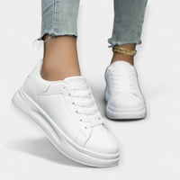 Alisa | Biele kožené sneakers