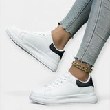 Alisa | Biele kožené sneakers