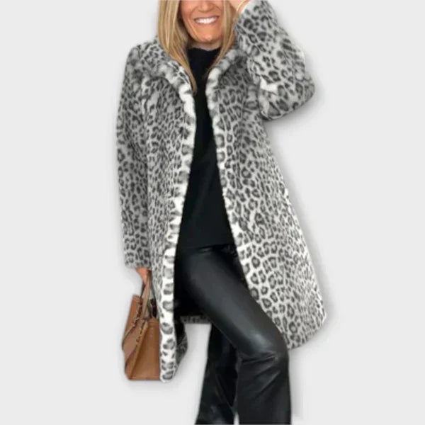 Jessica | Kabát s leopardím vzorem