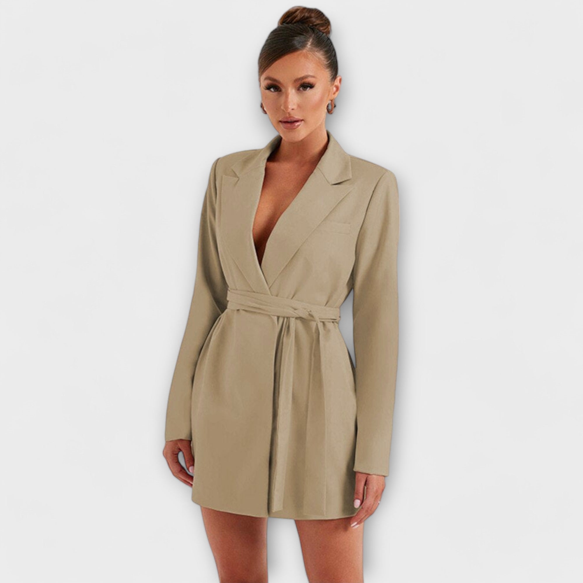 Zélia | V-Neck Blazer Dress