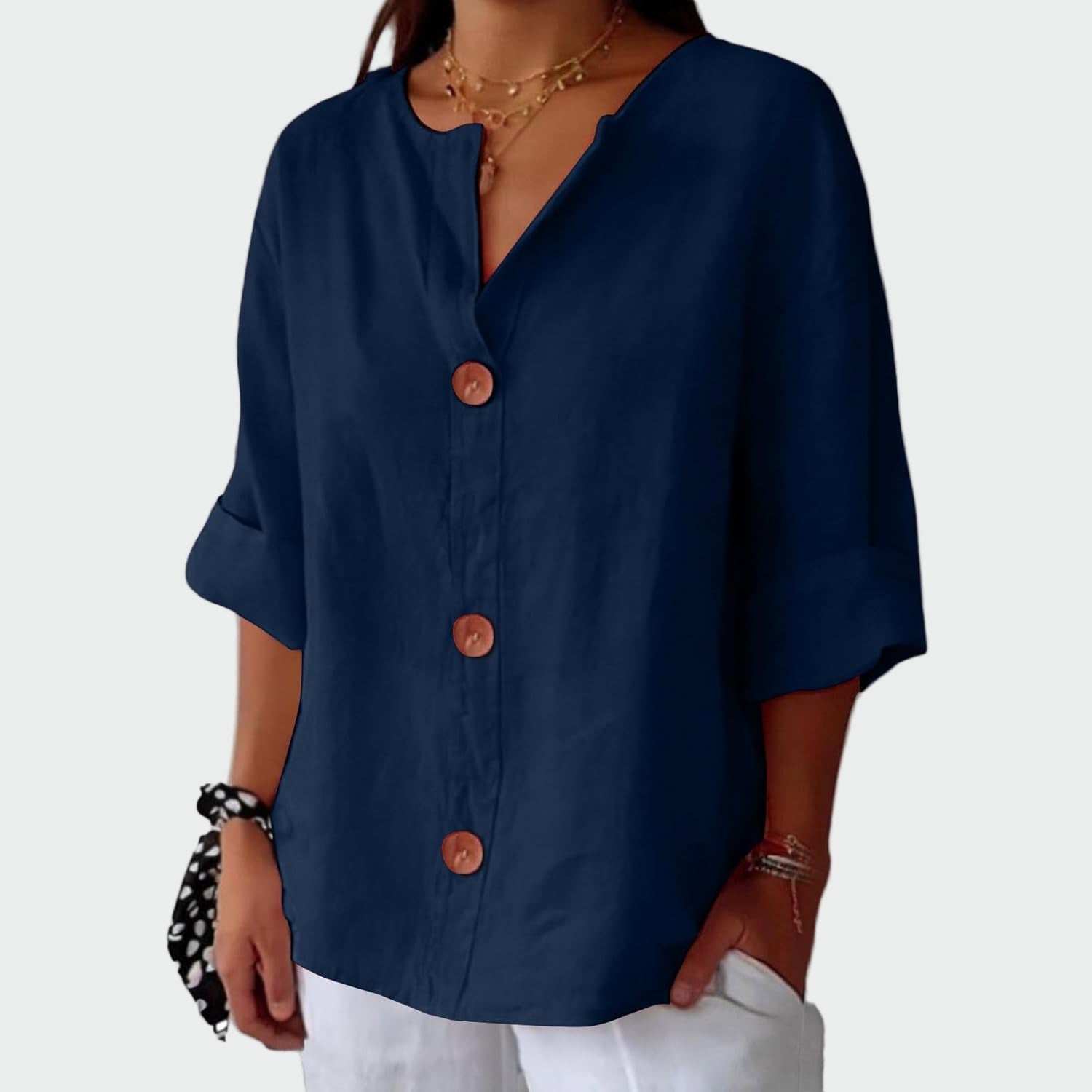 Frida | Plus Size Casual Texture