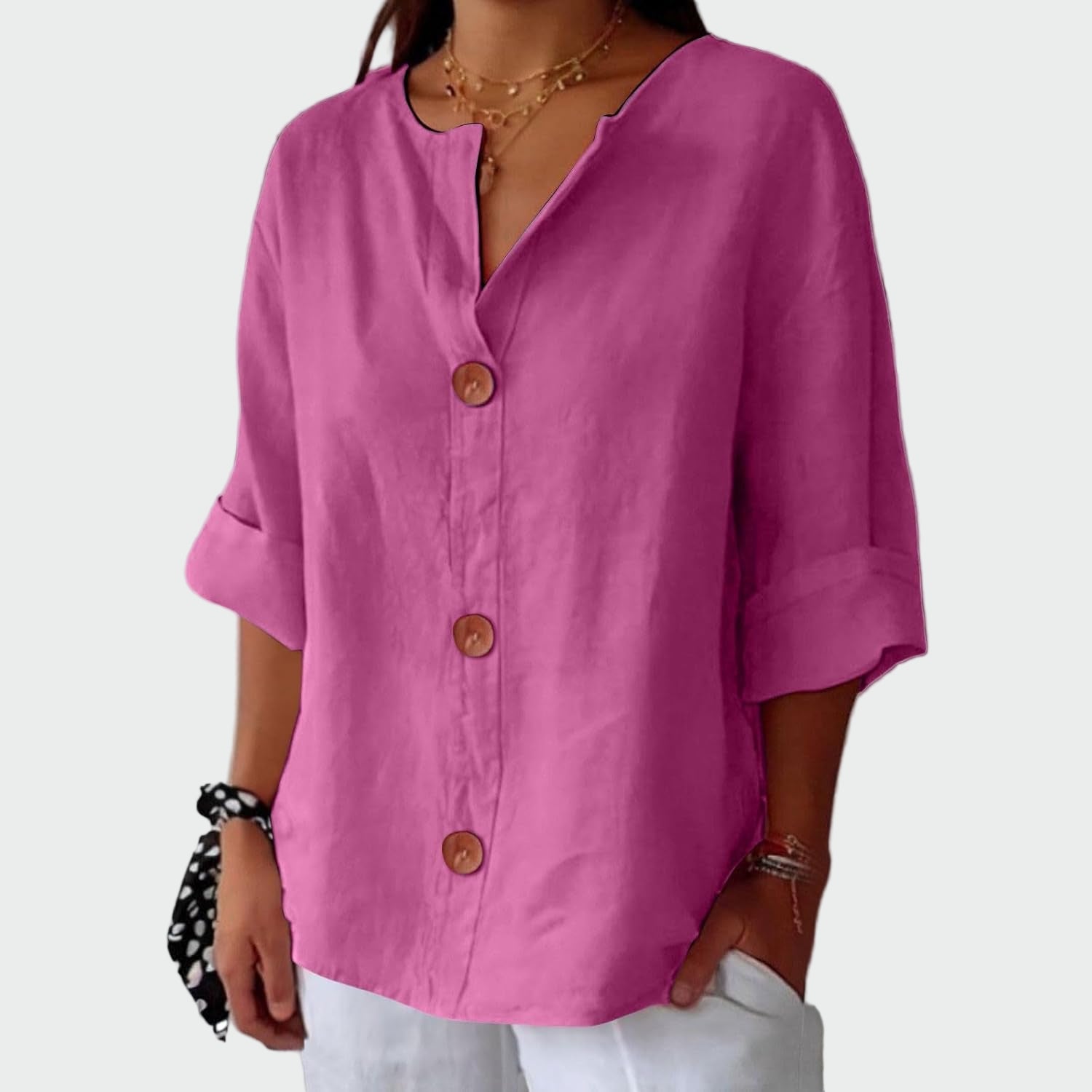 Frida | Plus Size Casual Texture