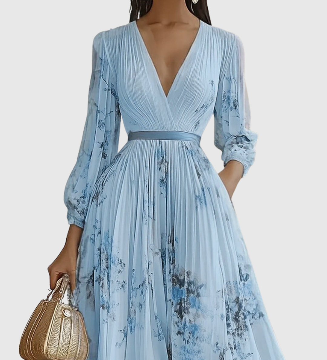 Siena | Elegantné plisované maxi šaty