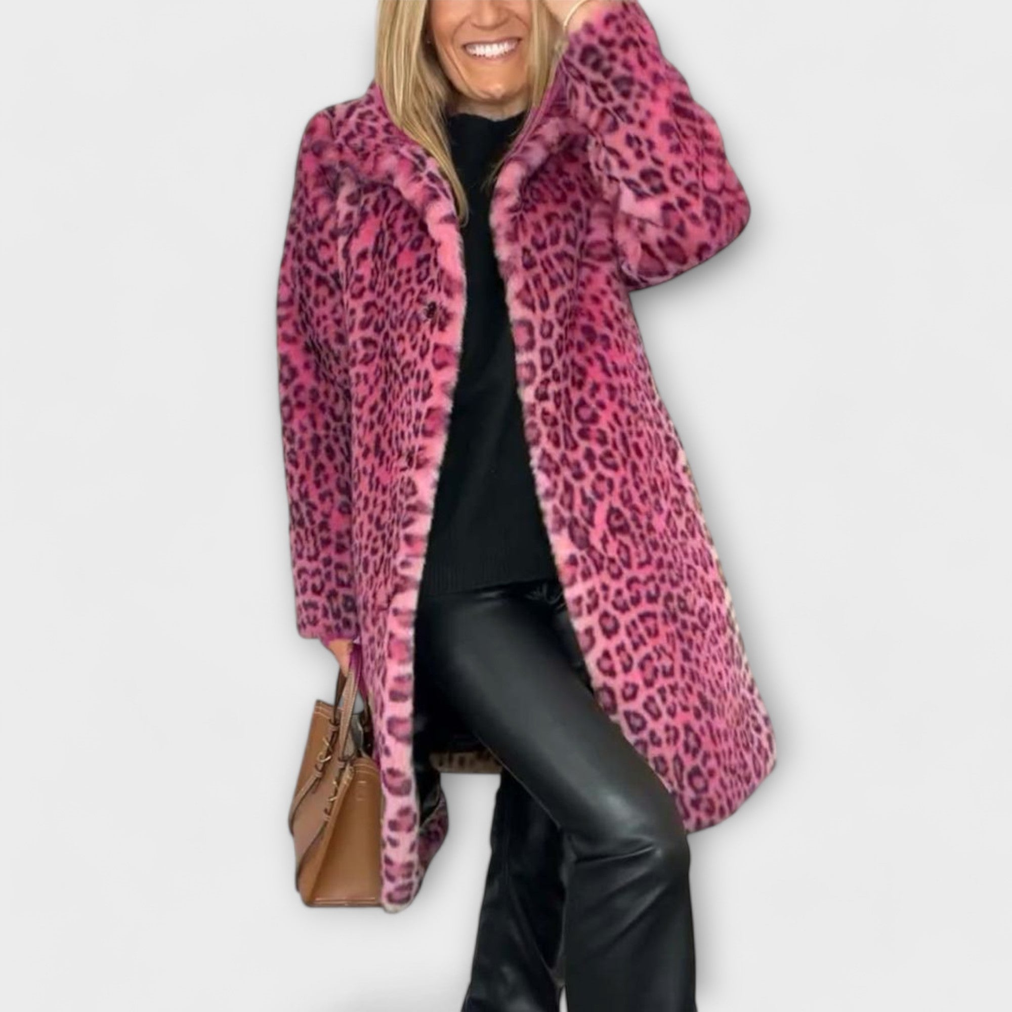 Jessica | Kabát s leopardím vzorem