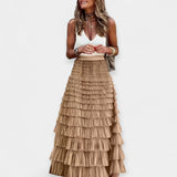 Nina | Boho sukňa s rybárskym lemom