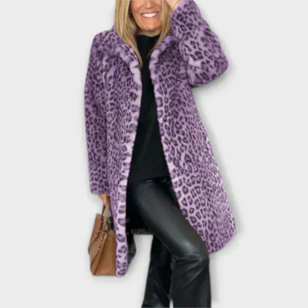 Jessica | Kabát s leopardím vzorem