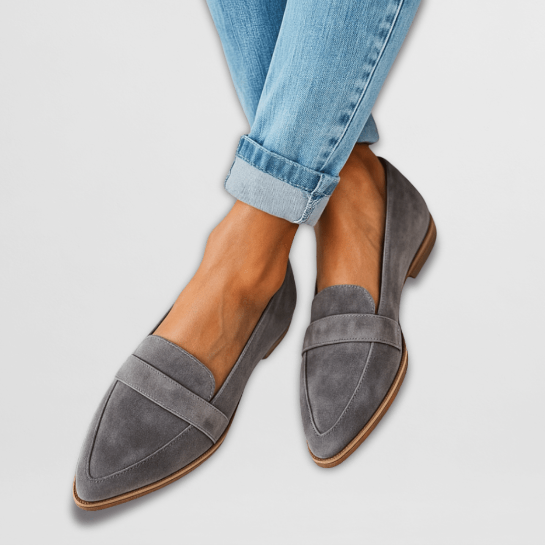 Helen | Mäkkučké zamatové ortopedické loafers