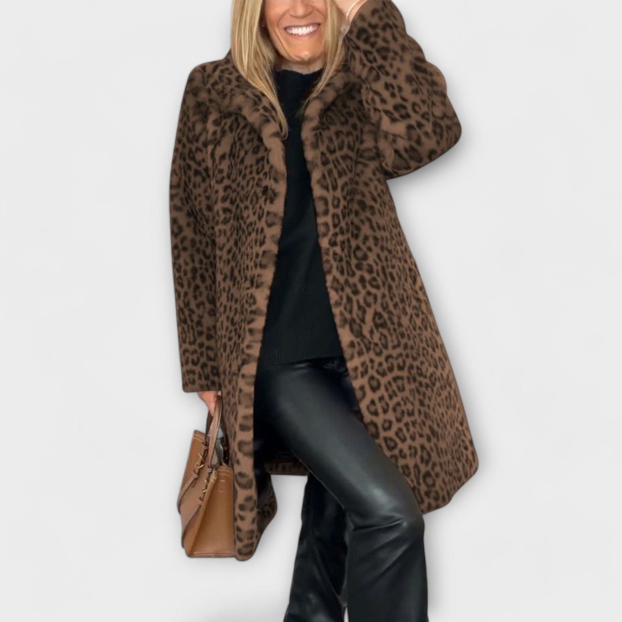 Jessica | Kabát s leopardím vzorem