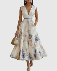 Siena | Elegantné plisované maxi šaty