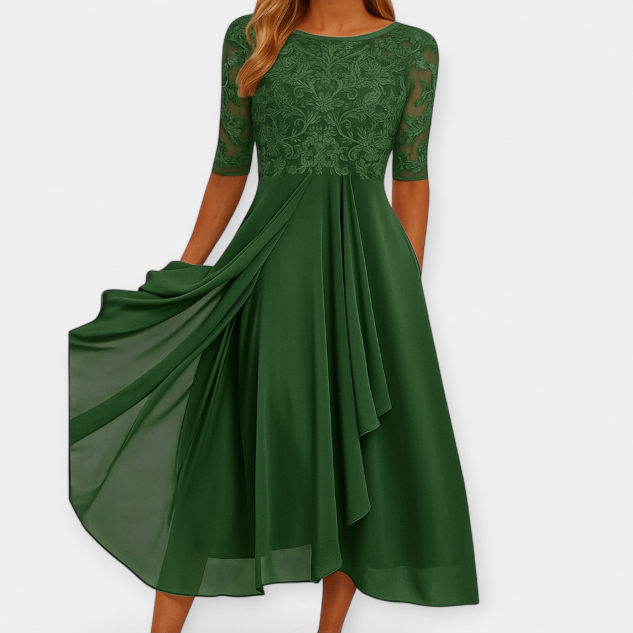 Elena | Elegantné midi šaty