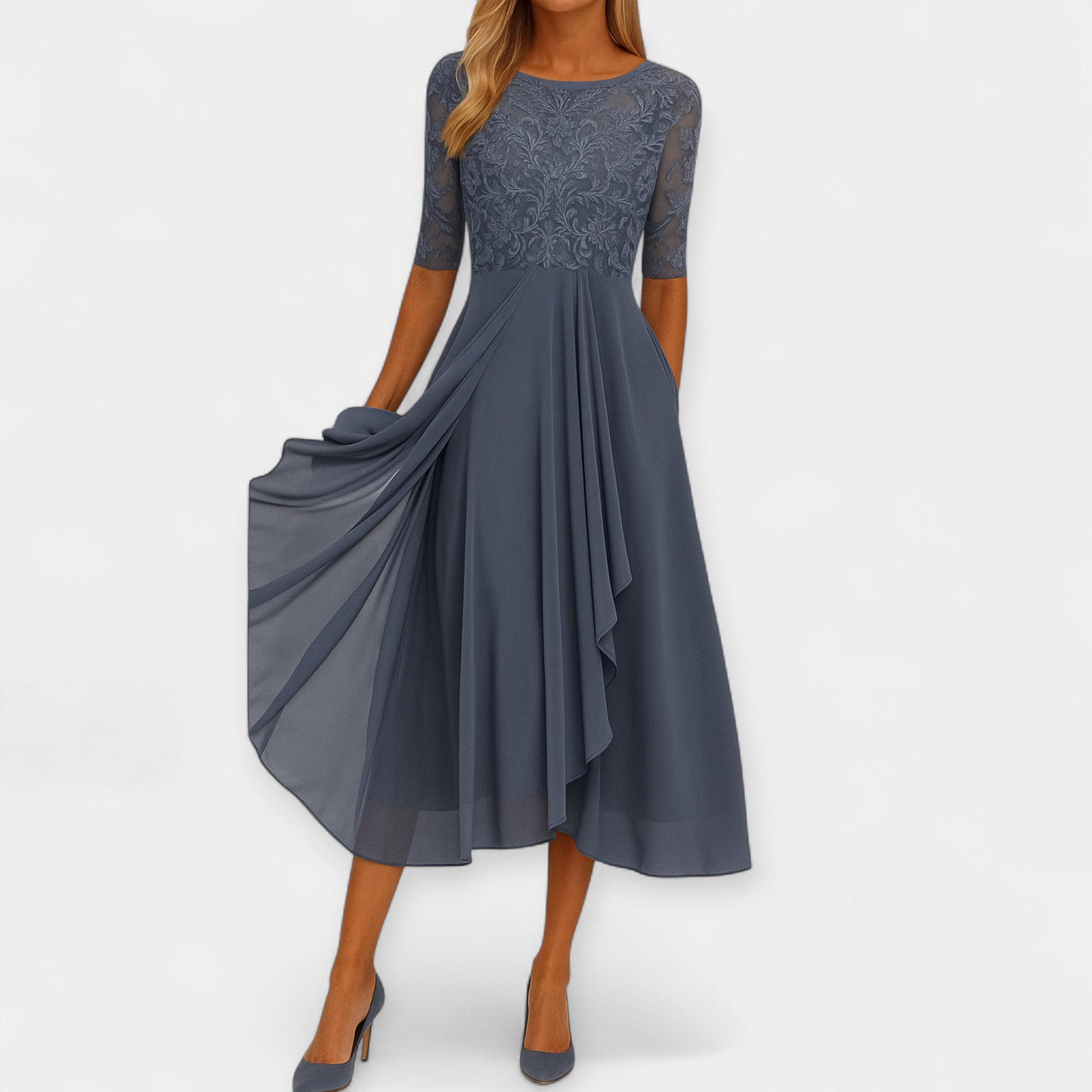 Elena | Elegantné midi šaty
