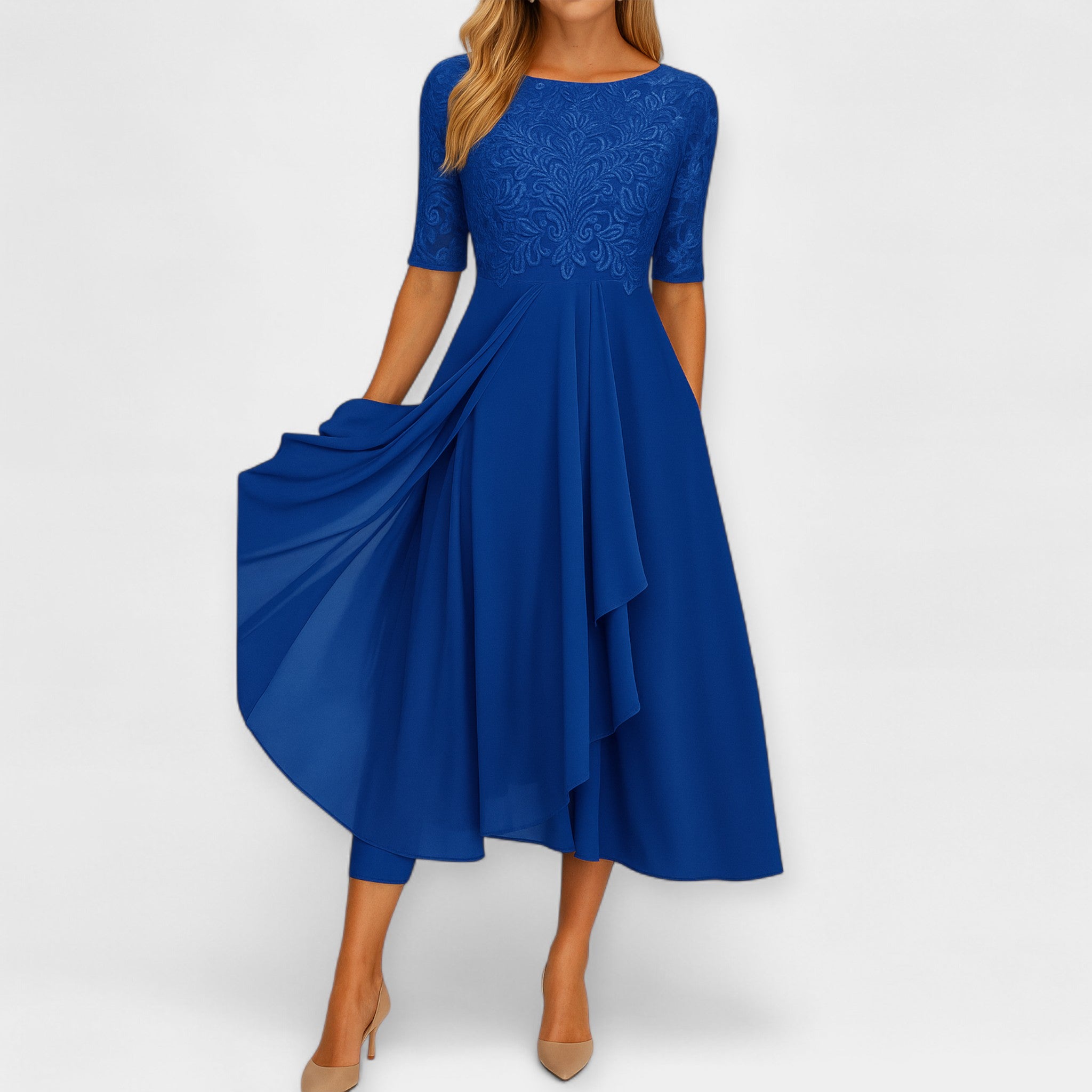 Elena | Elegantné midi šaty