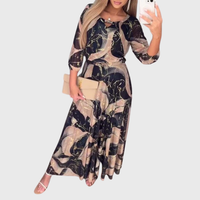 Chavelle | Elegantné vzorované šifónové šaty