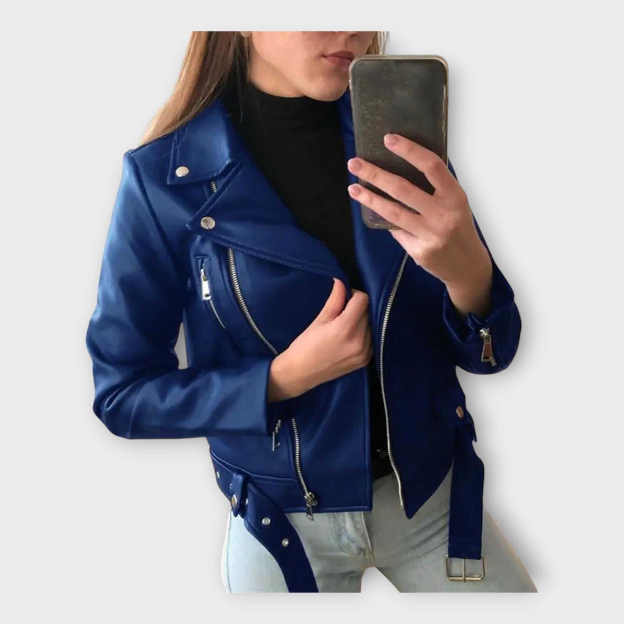 Tuuli | Moderný kožený opasok s elegantnou prackou