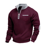 Eemil | Pánske flísové polo na zips