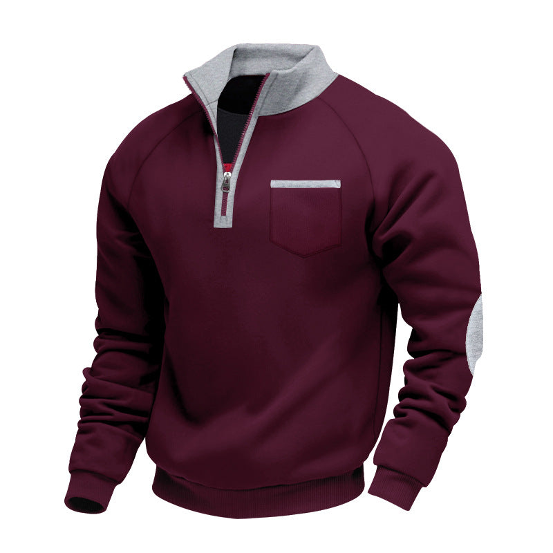 Eemil | Pánske flísové polo na zips