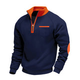 Eemil | Pánske flísové polo na zips