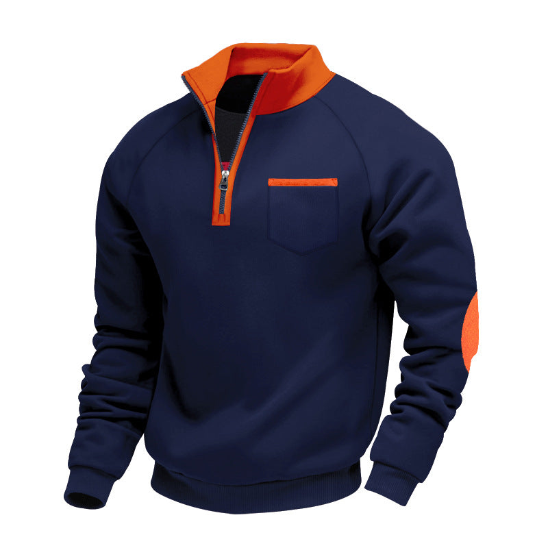Eemil | Pánske flísové polo na zips