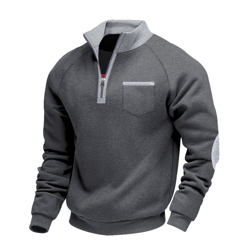 Eemil | Pánske flísové polo na zips