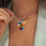 Eha | Elegantný Náhrdelník s Kolibríkom