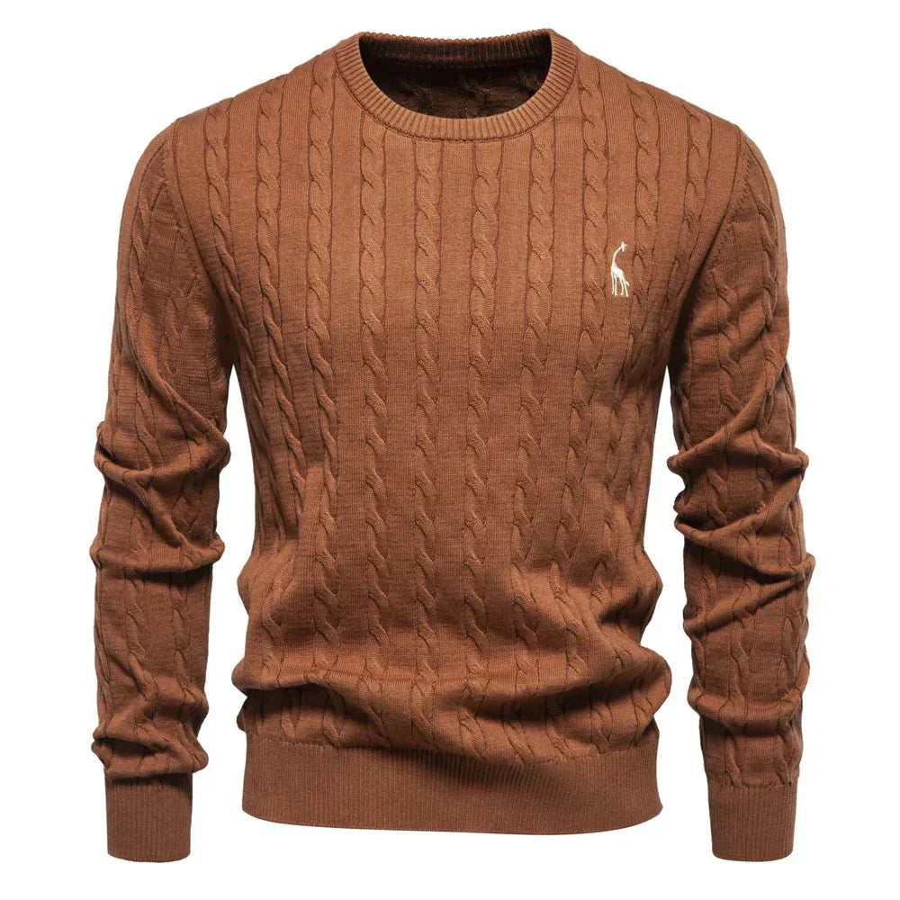 Falkner | Moderný pánsky pletený sveter