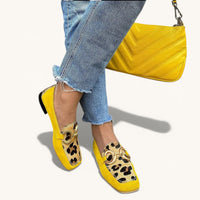 Stelle | Leopard Print Loafers