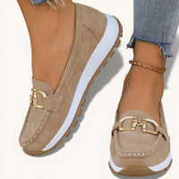 Ellie | Shimmering Lame Sanga Loafers