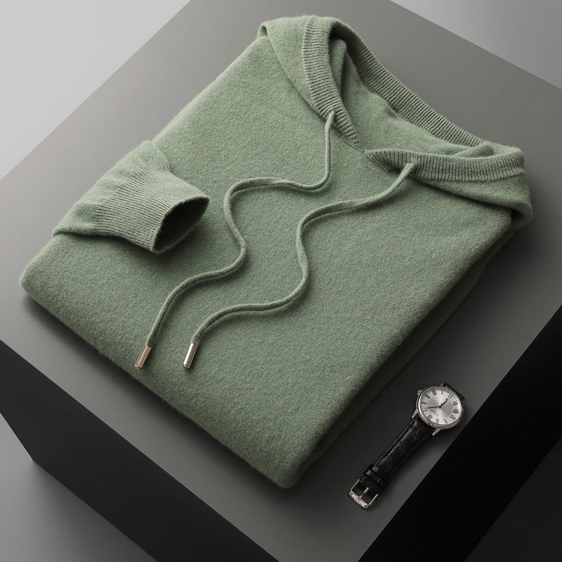 Glenn | Mäkký a elegantný sveter s kapucňou
