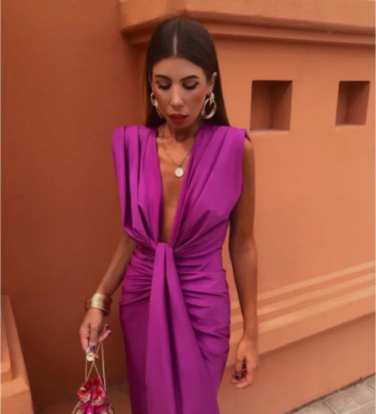 Sterra | Elegantné plisované šaty s rafinovaným dizajnom