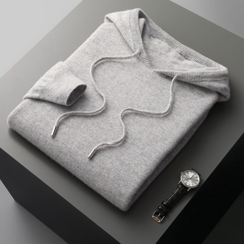 Glenn | Mäkký a elegantný sveter s kapucňou