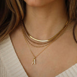 Glittering Snake Necklace