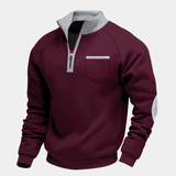 Eemil | Pánske flísové polo na zips