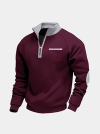 Eemil | Pánske flísové polo na zips