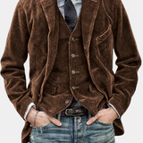 Benjamin | Elegantná vintage bunda s vestou