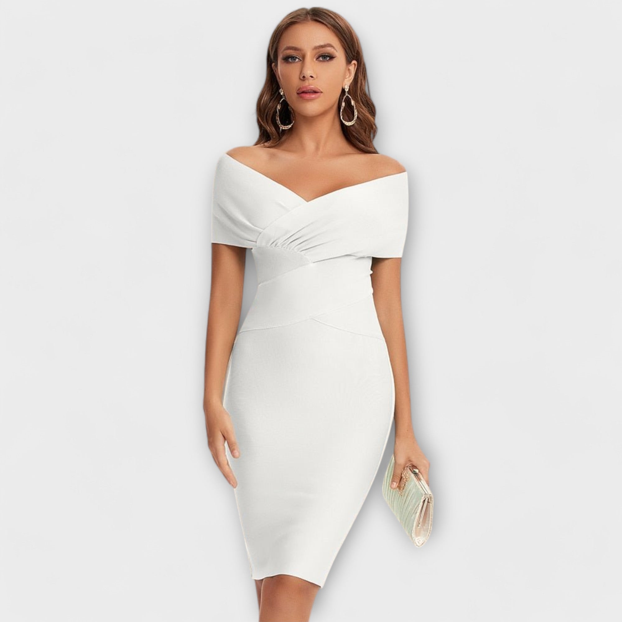 Ofélia | Elegantné šaty s V-krkom