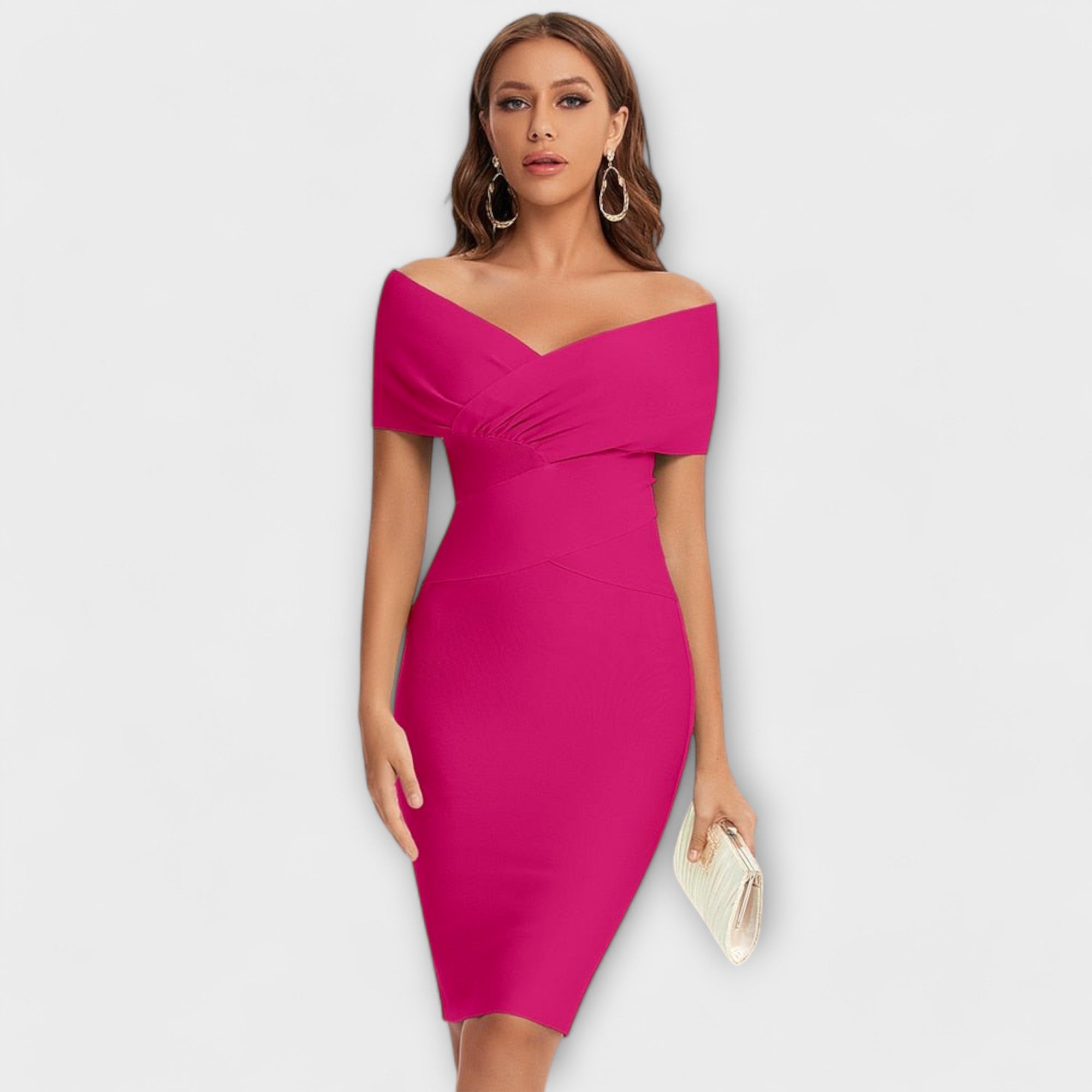 Ofélia | Elegantné šaty s V-krkom